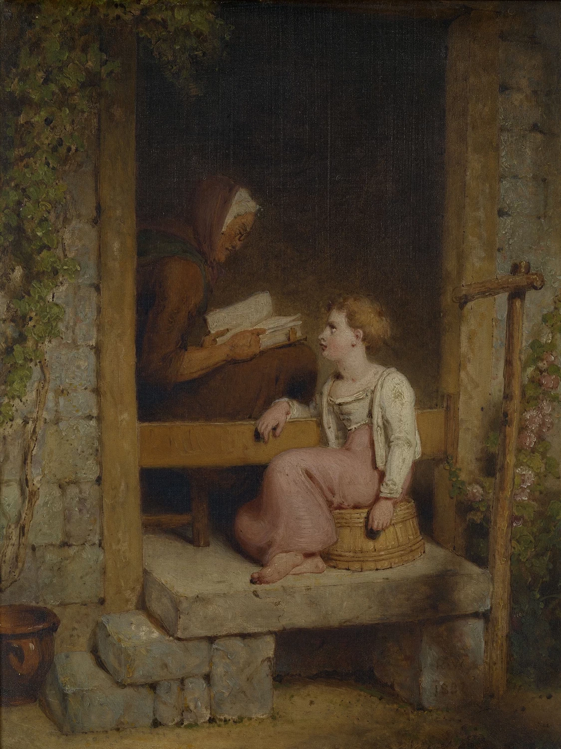 Istruzione sulla soglia di casa - Royal Collection